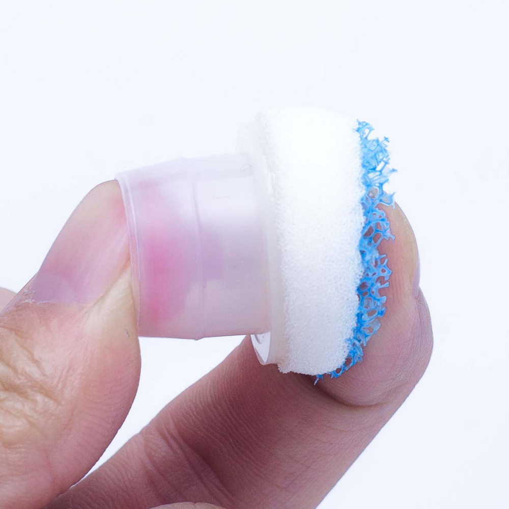 Factory Direct Sales White Gadgets Basket Sponge Head Sneakers Sneakers Cleaning Detergent Replacement Shoe Polish Brush Head