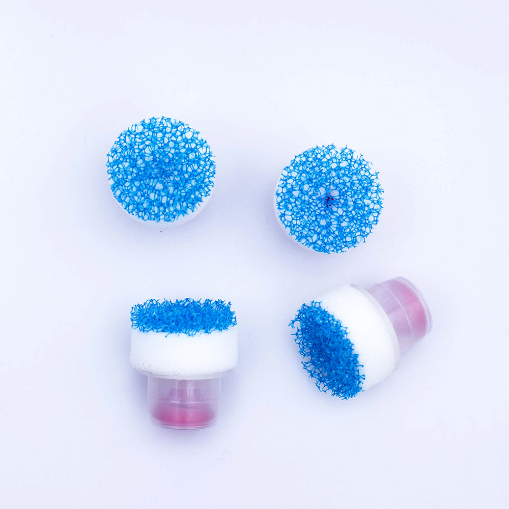 Factory Direct Sales White Gadgets Basket Sponge Head Sneakers Sneakers Cleaning Detergent Replacement Shoe Polish Brush Head