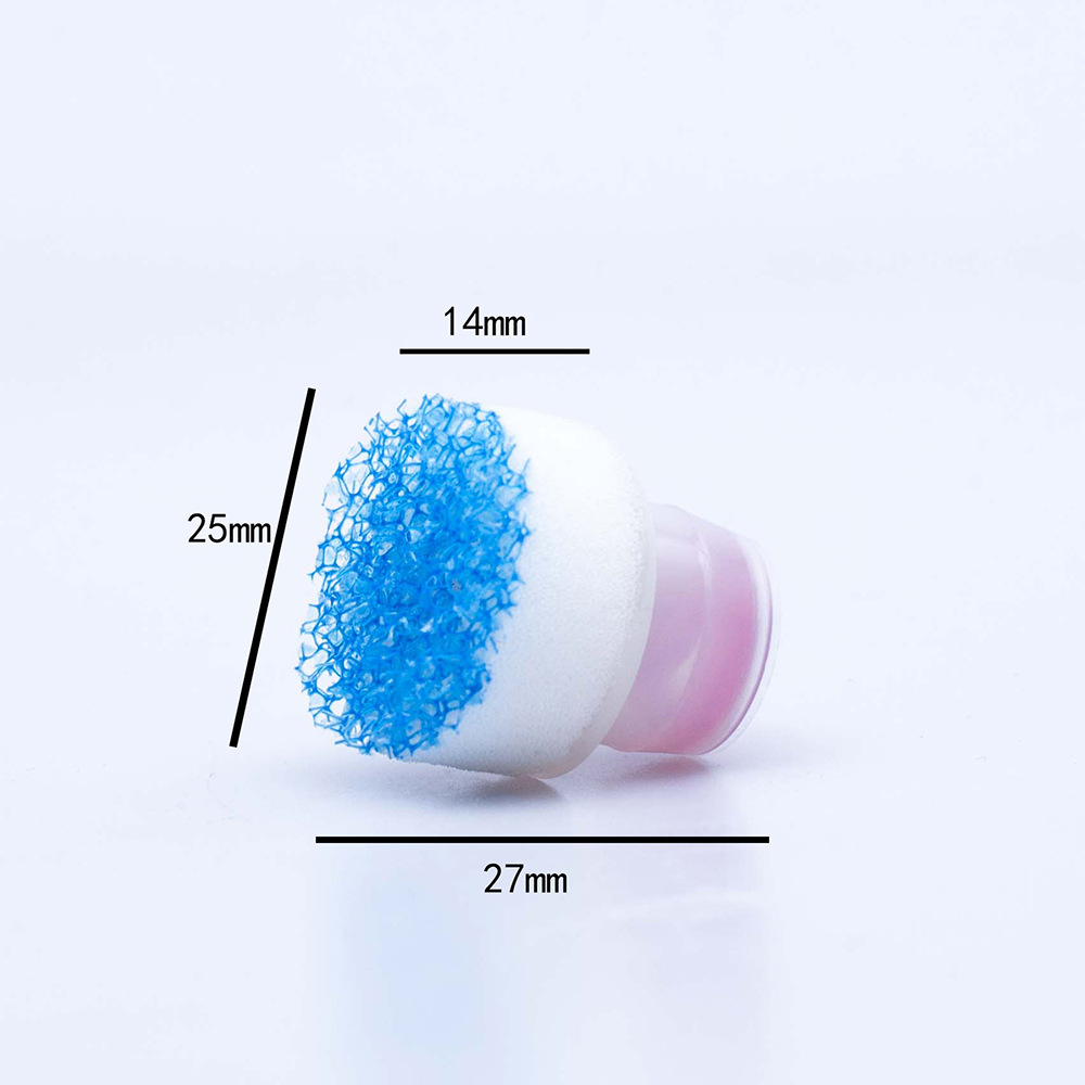 Factory Direct Sales White Gadgets Basket Sponge Head Sneakers Sneakers Cleaning Detergent Replacement Shoe Polish Brush Head