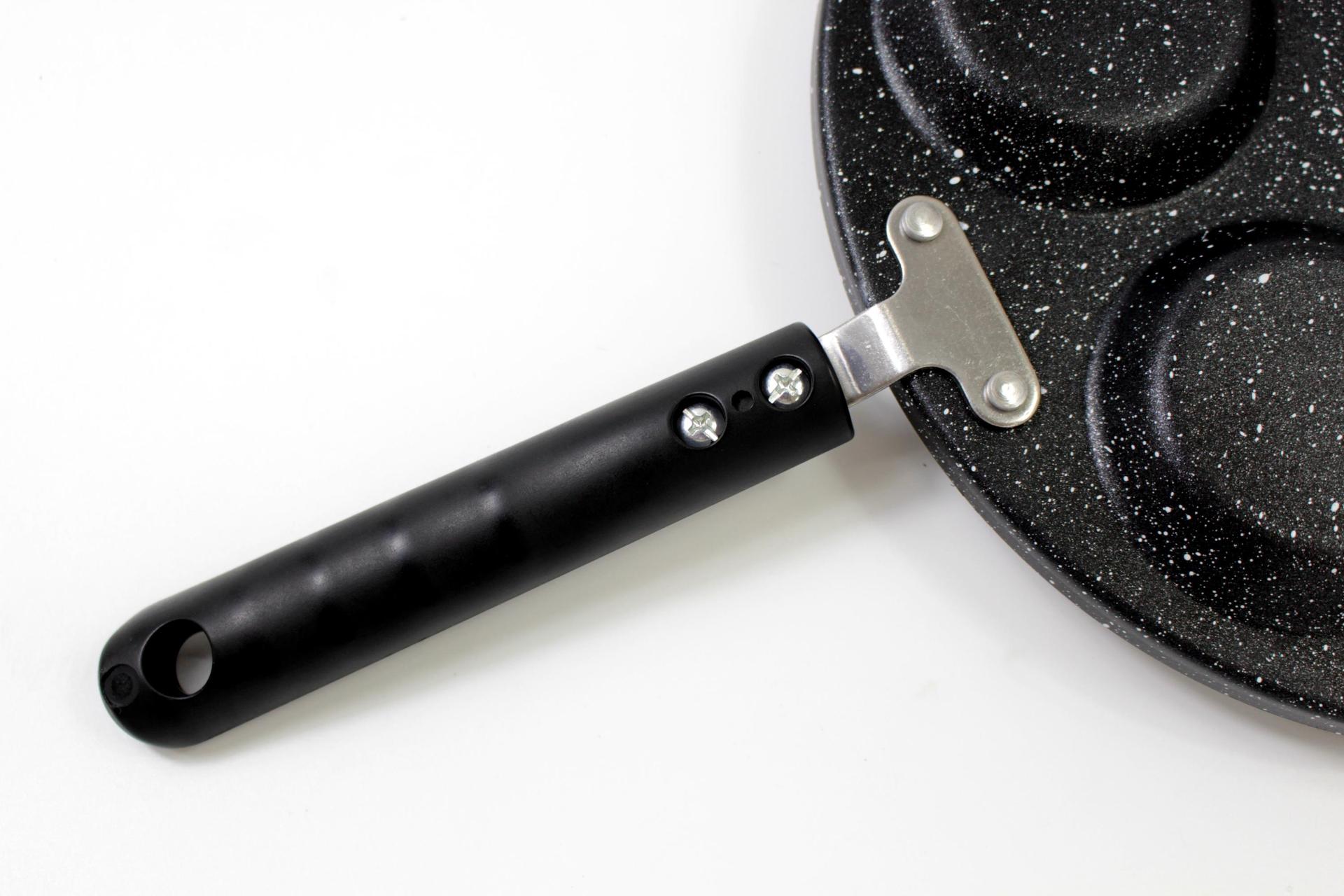In Stock Wholesale Medical Stone Four Holes Egg Frying Pan Three Five Seven Holes Griddle Household Non-Stick Egg Dumplings Poached Egg Fry Pan
