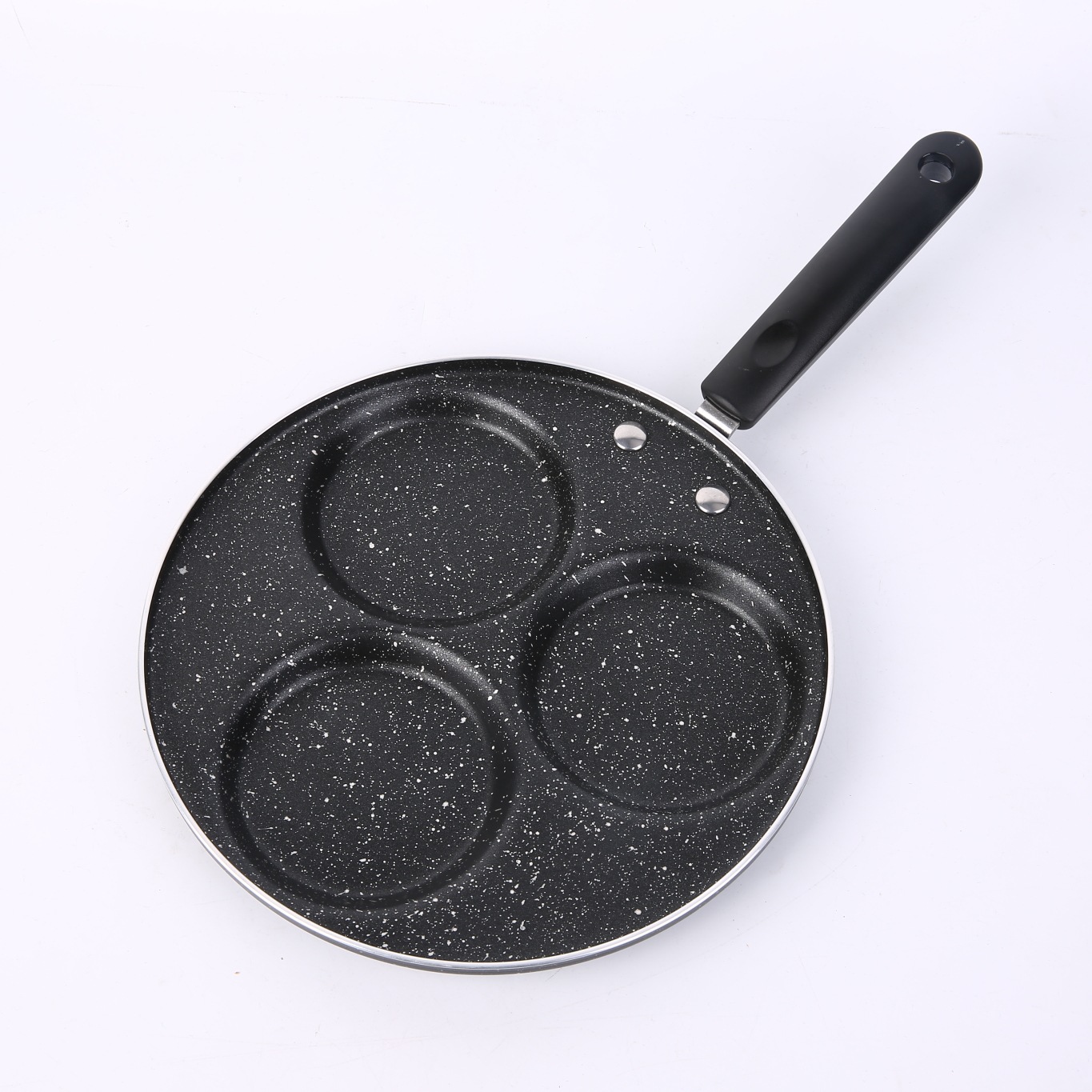 In Stock Wholesale Medical Stone Four Holes Egg Frying Pan Three Five Seven Holes Griddle Household Non-Stick Egg Dumplings Poached Egg Fry Pan