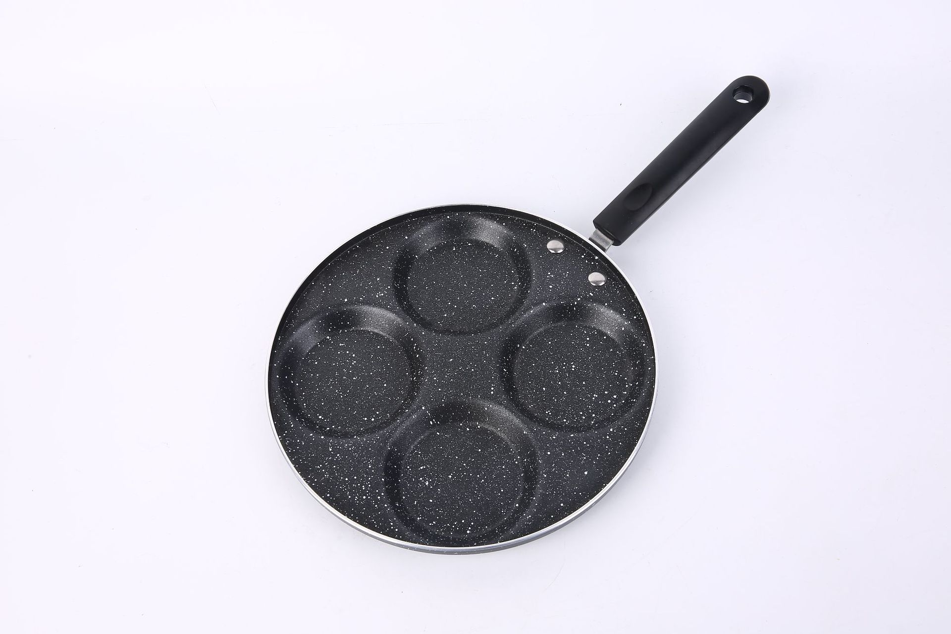 In Stock Wholesale Medical Stone Four Holes Egg Frying Pan Three Five Seven Holes Griddle Household Non-Stick Egg Dumplings Poached Egg Fry Pan