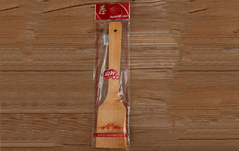 Wooden shovel with long handle non - stick pan special spatula Chinese style Wooden spoon, anti - scalding wood stir - fry shovel kitchen supplies Wooden shovel with long handle non - stick pan special spatula Chinese style Wooden spoon, anti - scalding wood stir - fry shovel kitchen supplies