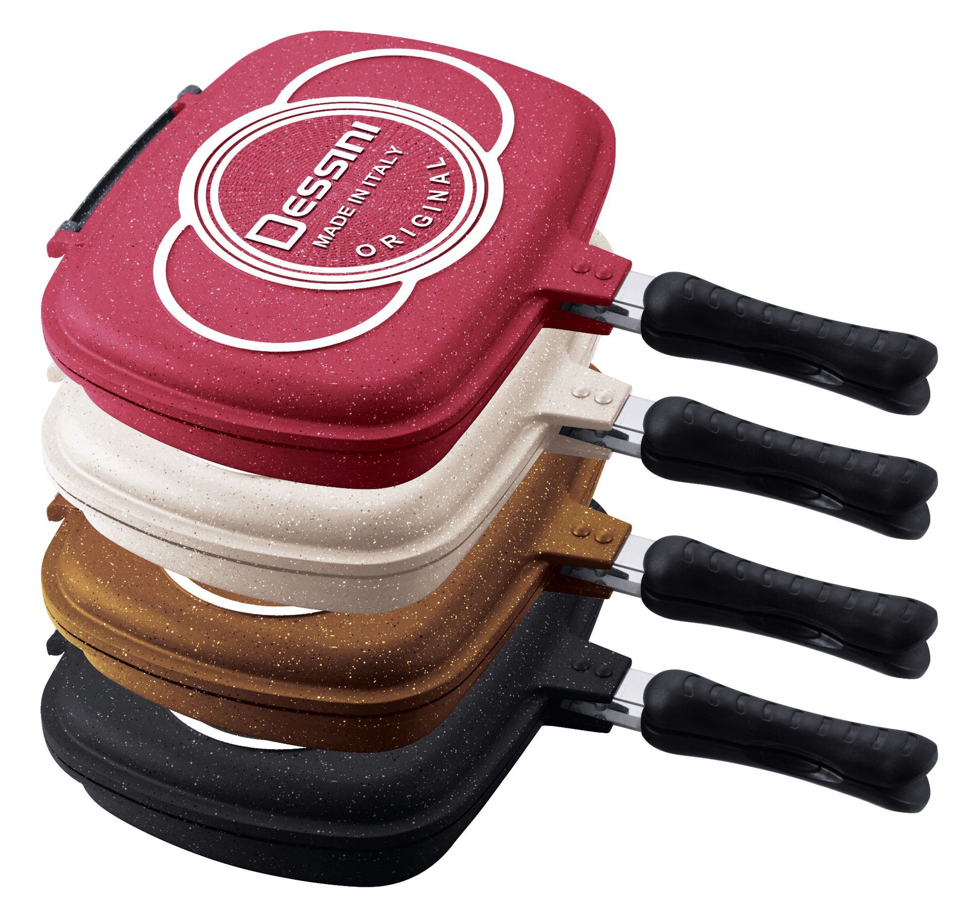 Double-Sided Fried Fish Section Baking Pan Manufacturer Korean Style Grilled Fried Steak Fry Pan Double-Sided Aluminum Fried Bread Black Pan