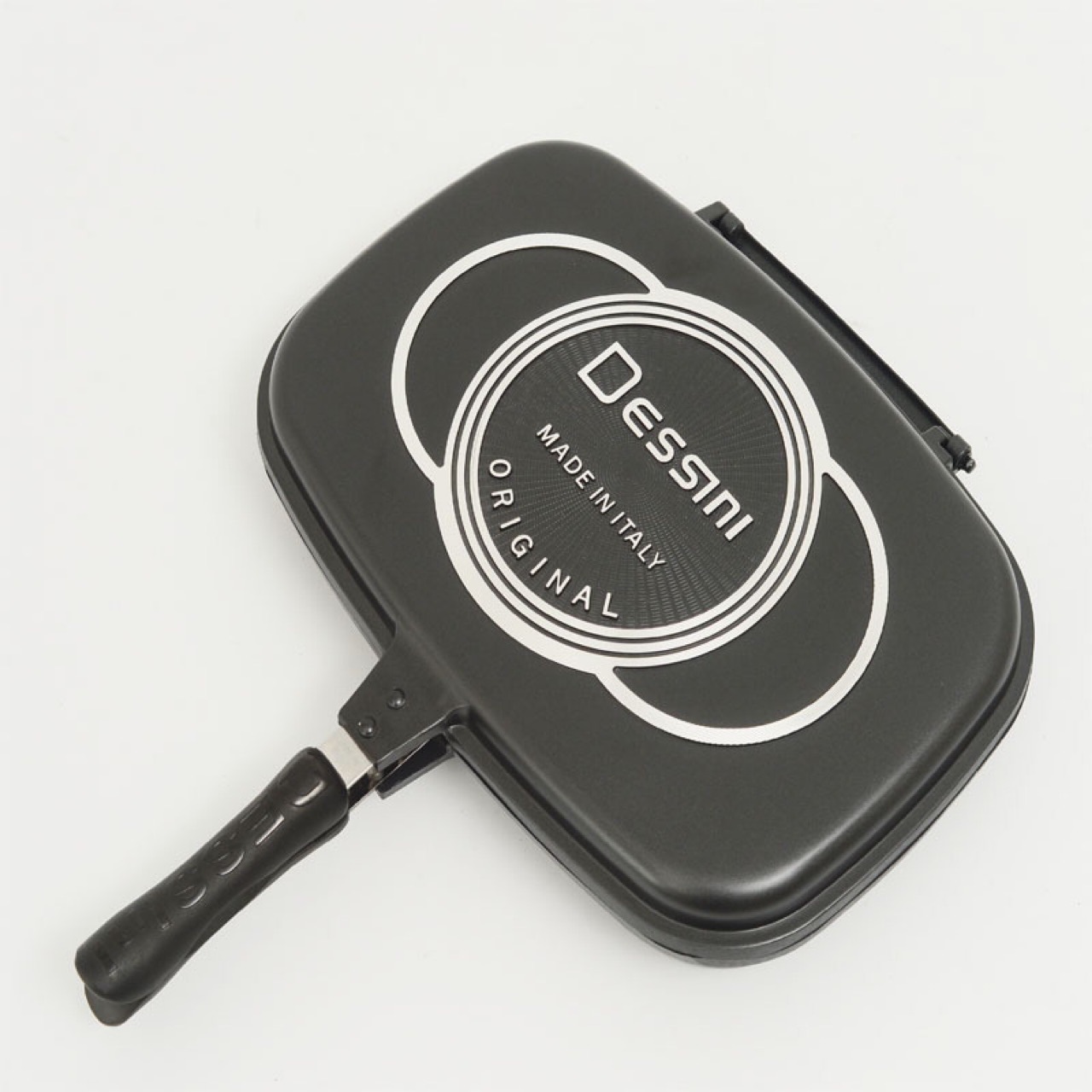 Double-Sided Fried Fish Section Baking Pan Manufacturer Korean Style Grilled Fried Steak Fry Pan Double-Sided Aluminum Fried Bread Black Pan