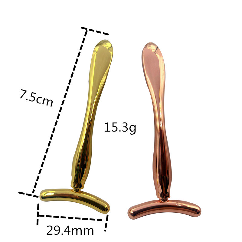 Metal Eye Cream Stick Eye Massage Stick Beauty Bar Cream Pick Stick Massage Dual-Use Lifting V Face Import Eye Beautification Instrument