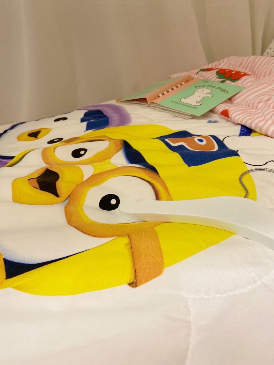 Korean Pororo Children's Cartoon Summer Quilt Washed Modal Quilt Kindergarten Duvet Nap Duvet One Piece Dropshipping