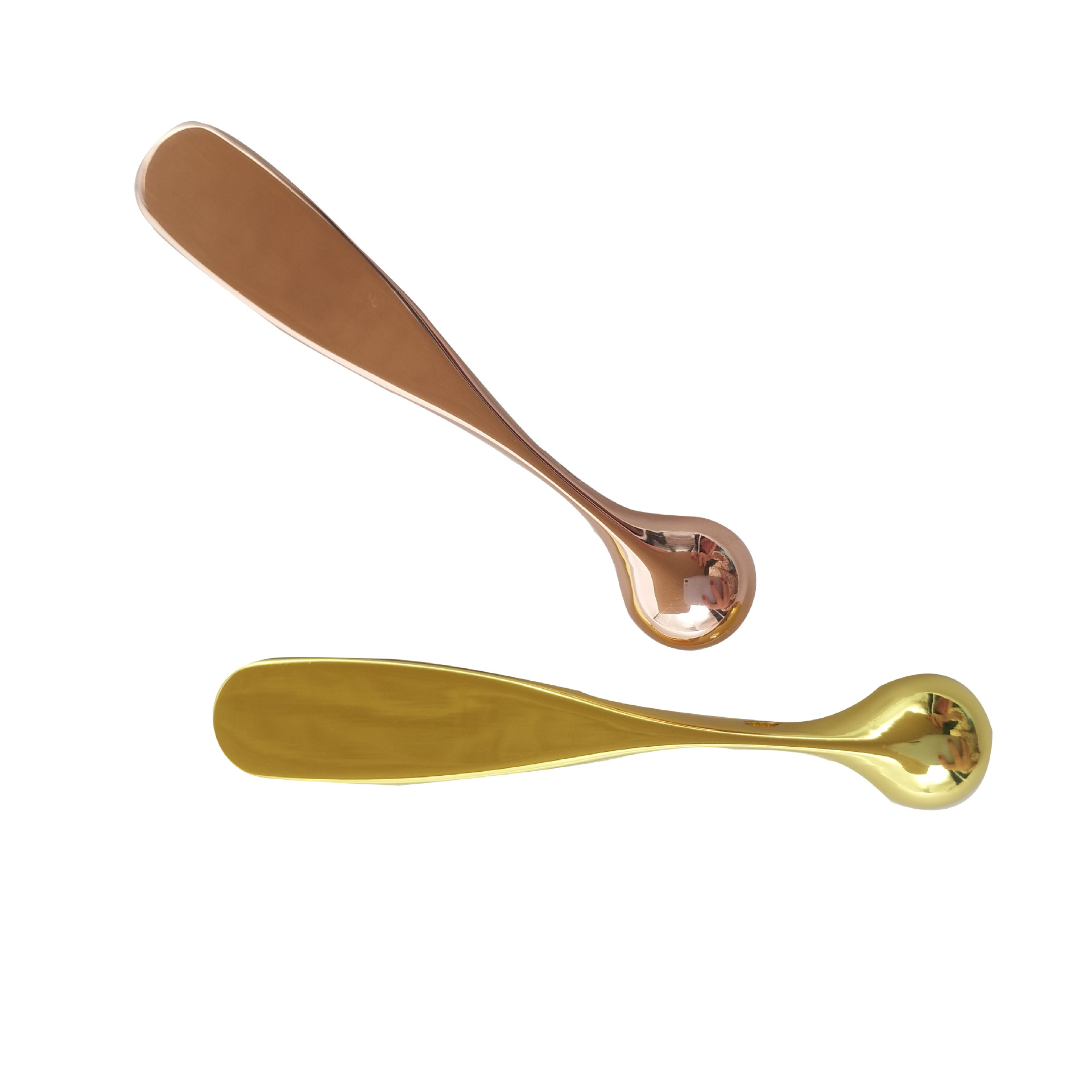 Metal Eye Cream Stick Eye Massage Stick Cream Spoon Eye Cream Massage Guide Stick Dual-Use Face Eye Beautification Instrument