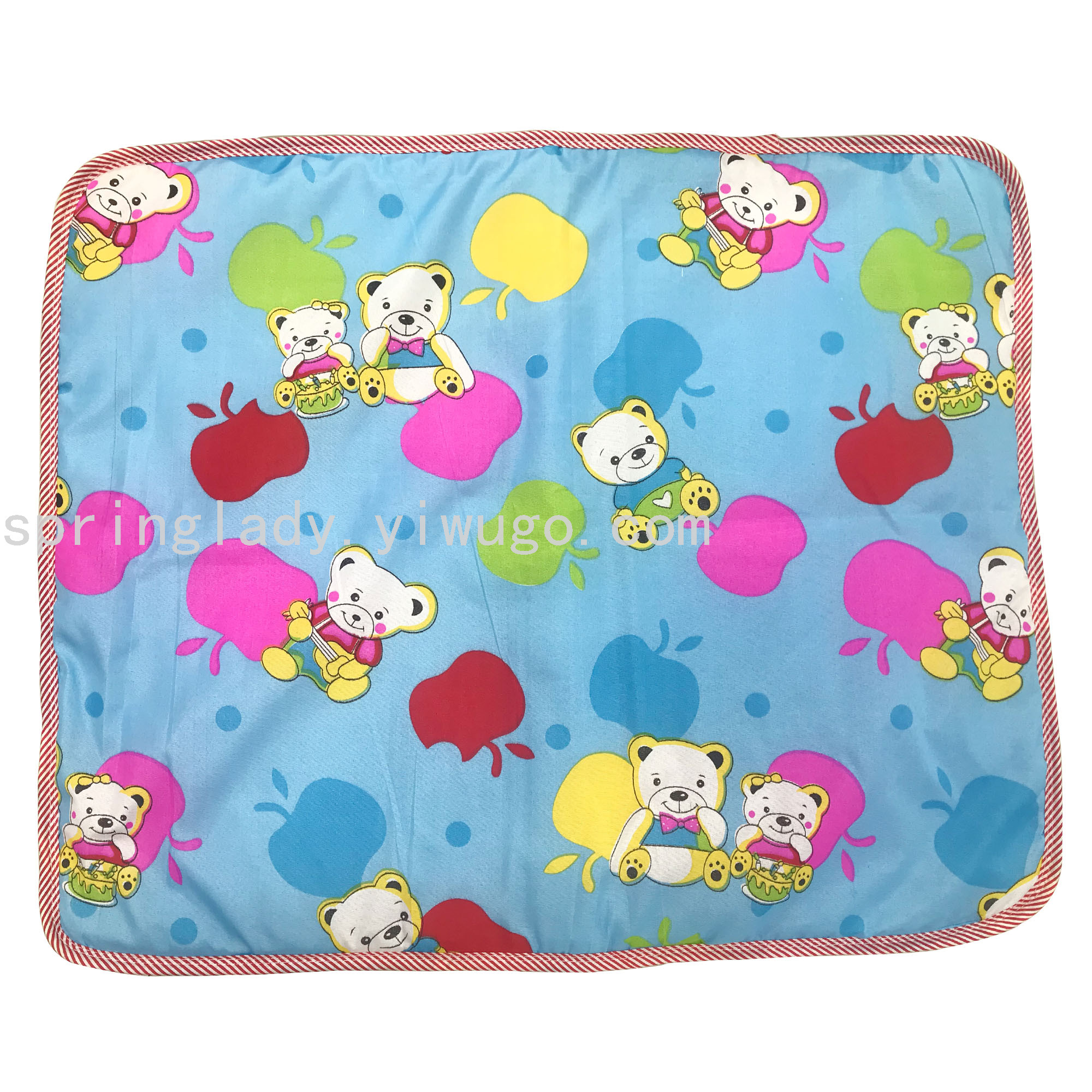 Baby Printed Waterproof Medium Size Urine Pad Average Size Wet Proof Washable Diapers for Men and Women Baby Universal 75*60