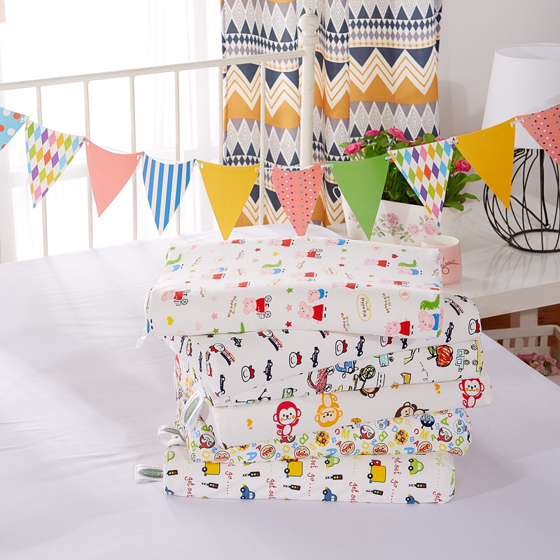 Factory Direct selling children Latex Pillow Cartoon Latex Pillow Low cervical vertebra Kindergarten Student Wholesale a substitute