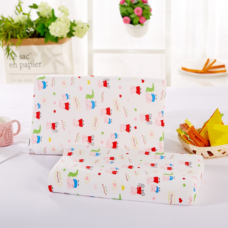 Factory Direct selling children Latex Pillow Cartoon Latex Pillow Low cervical vertebra Kindergarten Student Wholesale a substitute