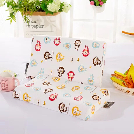 Factory Direct selling children Latex Pillow Cartoon Latex Pillow Low cervical vertebra Kindergarten Student Wholesale a substitute