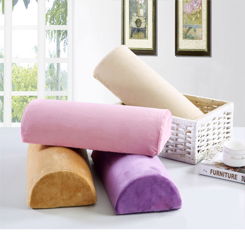 Cosmetology latex pillow slow rebound feet pillow back cushion pillow neck pillow pregnant women beauty bed pillow can be removed and washed