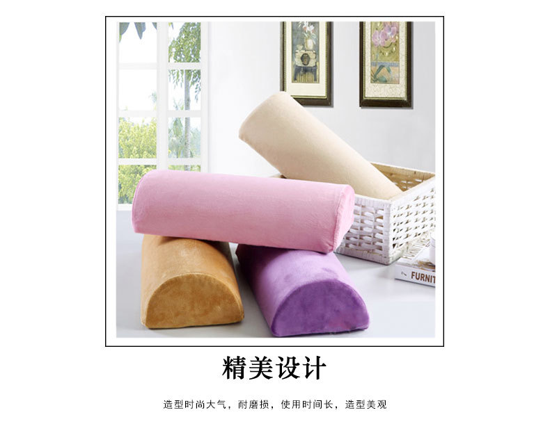 Cosmetology latex pillow slow rebound feet pillow back cushion pillow neck pillow pregnant women beauty bed pillow can be removed and washed