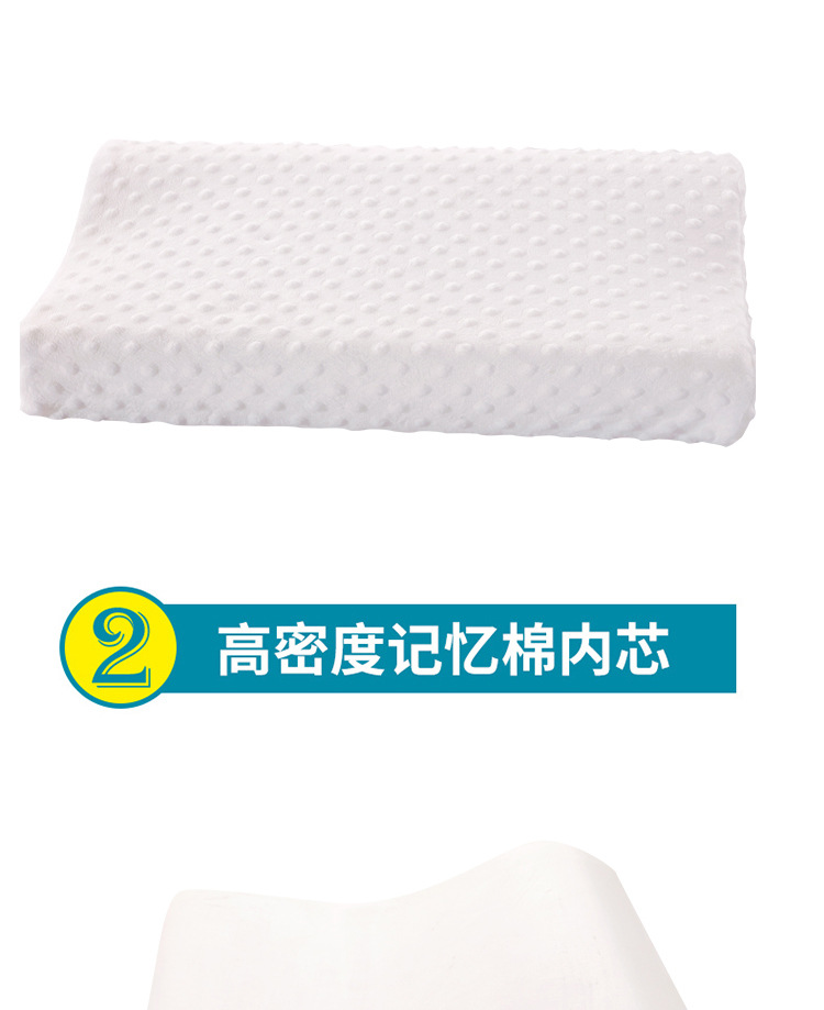 Factory Wholesale Slow Rebound Gift Memory Pillow Thailand Natural Latex Pillow Neck Protection Memory Foam Space Pillow Core