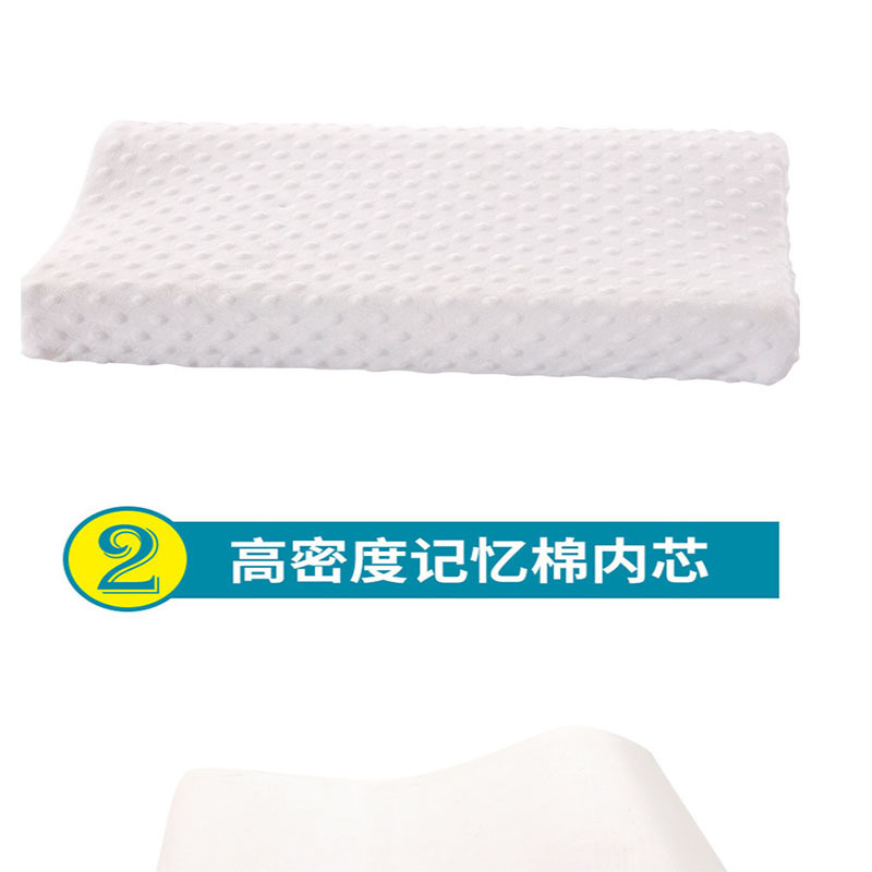 Factory Wholesale Slow Rebound Gift Memory Pillow Thailand Natural Latex Pillow Neck Protection Memory Foam Space Pillow Core