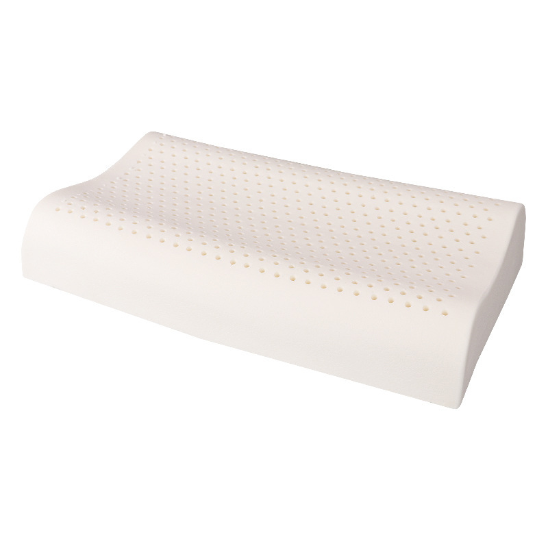 Latex pillow manufacturers direct Thailand Royal pure natural latex pillow adult breathable wave pillow protection cervical vertebra