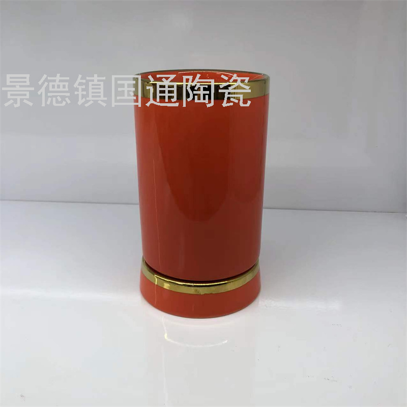 Jingdezhen Knife And Fork Chopsticks Holder Pairs Chopstick Canister Single Chopstick Canister Gift Points Exchange South Africa Middle East Kitchen Supplies
