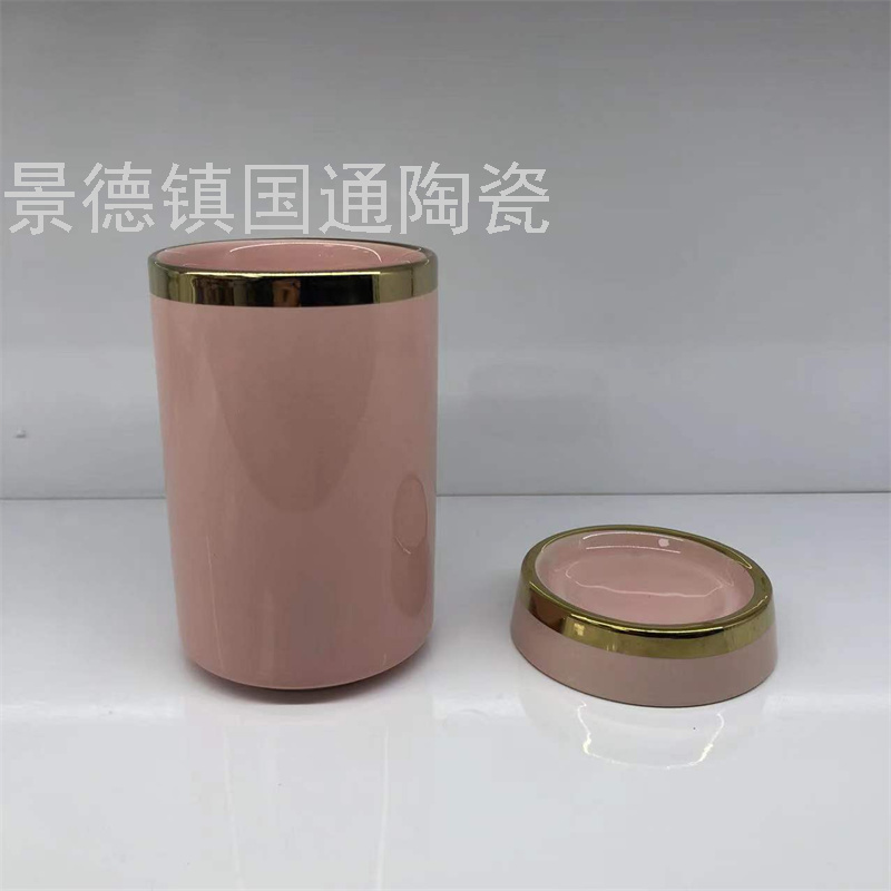 Jingdezhen Knife And Fork Chopsticks Holder Pairs Chopstick Canister Single Chopstick Canister Gift Points Exchange South Africa Middle East Kitchen Supplies