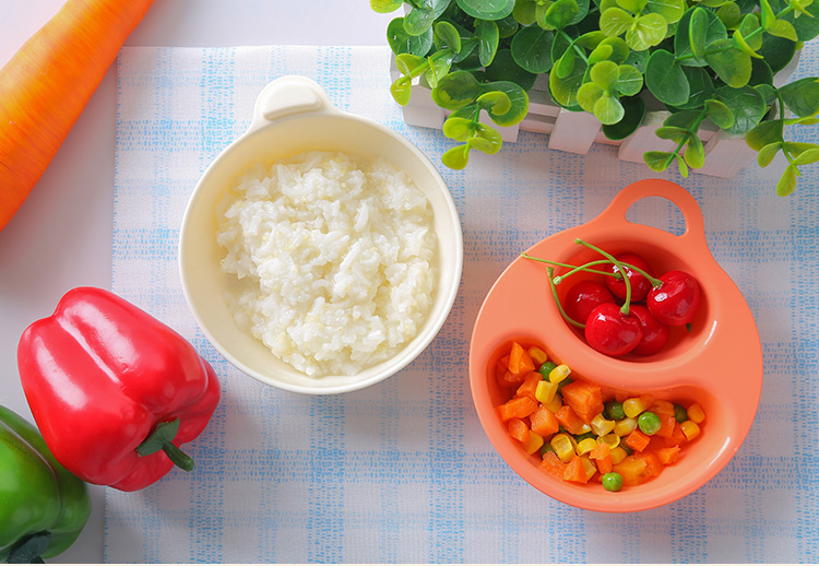 Japanese Imported Children's Bowl Baby Dining Bowl Training Bowl Solid Food Bowl Soup Bowl Drop-Resistant with Layered Insulation Microwaveable