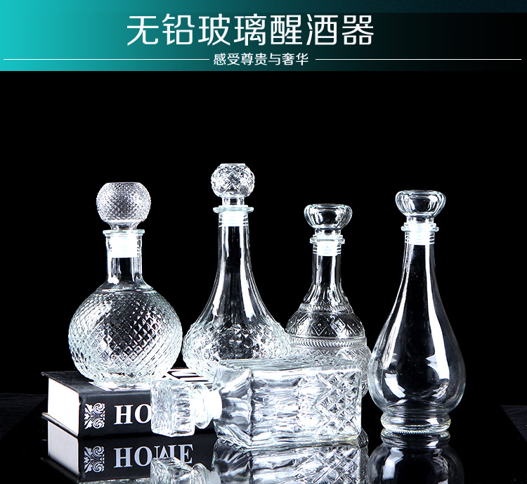 Factory in Stock White Spirit Bottle Dead Soldiers Glass Bottle Red Wine Bottle Imported Wine Bottle Whiskey Bottle Half Jin 1 Jin 2 Jin