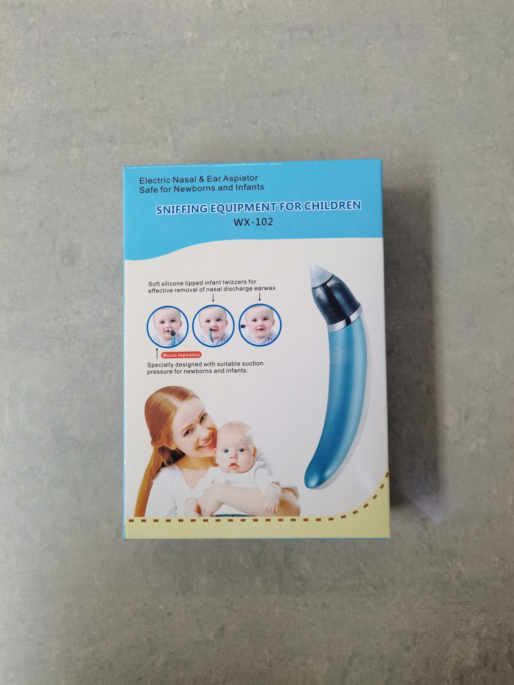Nasal Aspirator Baby Electric Baby Nasal Suction Artifact Infant Cleaning Nasal Congestion Newborn Baby Child Household Nose Digging