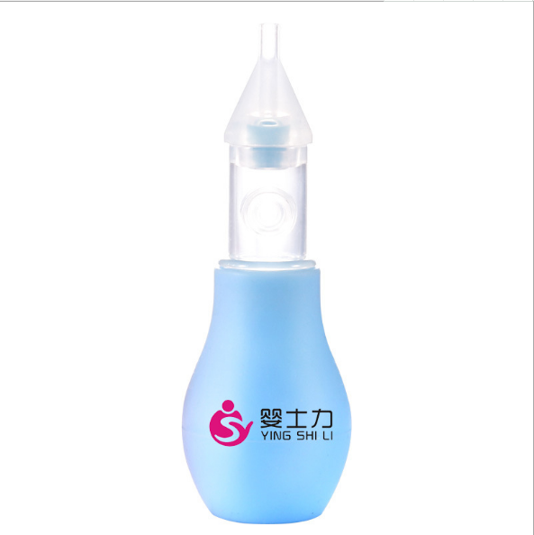 Factory Direct Sales Manual Silicone Nasal Aspirator Nasal Aspirator Anti-Backflow Baby Aspirator Nasal Discharge Cleaner