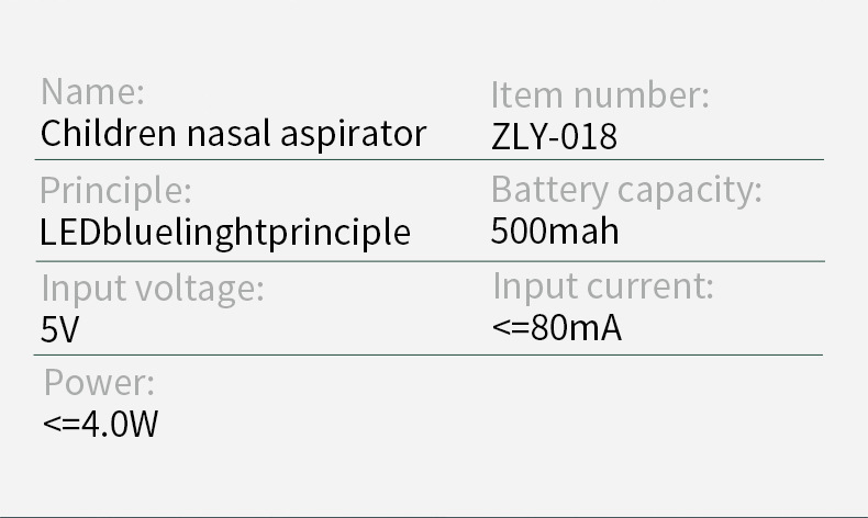 Nasal Aspirator Baby Electric Baby Nasal Suction Artifact Infant Cleaning Nasal Congestion Newborn Baby Child Household Nose Digging