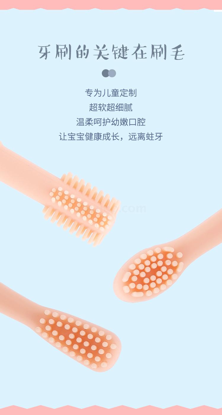 Silicone baby toothbrush set with soft adhesive 3 replacement head box with cartoon suction cup soft baby baby baby tooth brush Silicone baby toothbrush set with soft adhesive 3 replacement head box with cartoon suction cup soft baby baby baby tooth brush