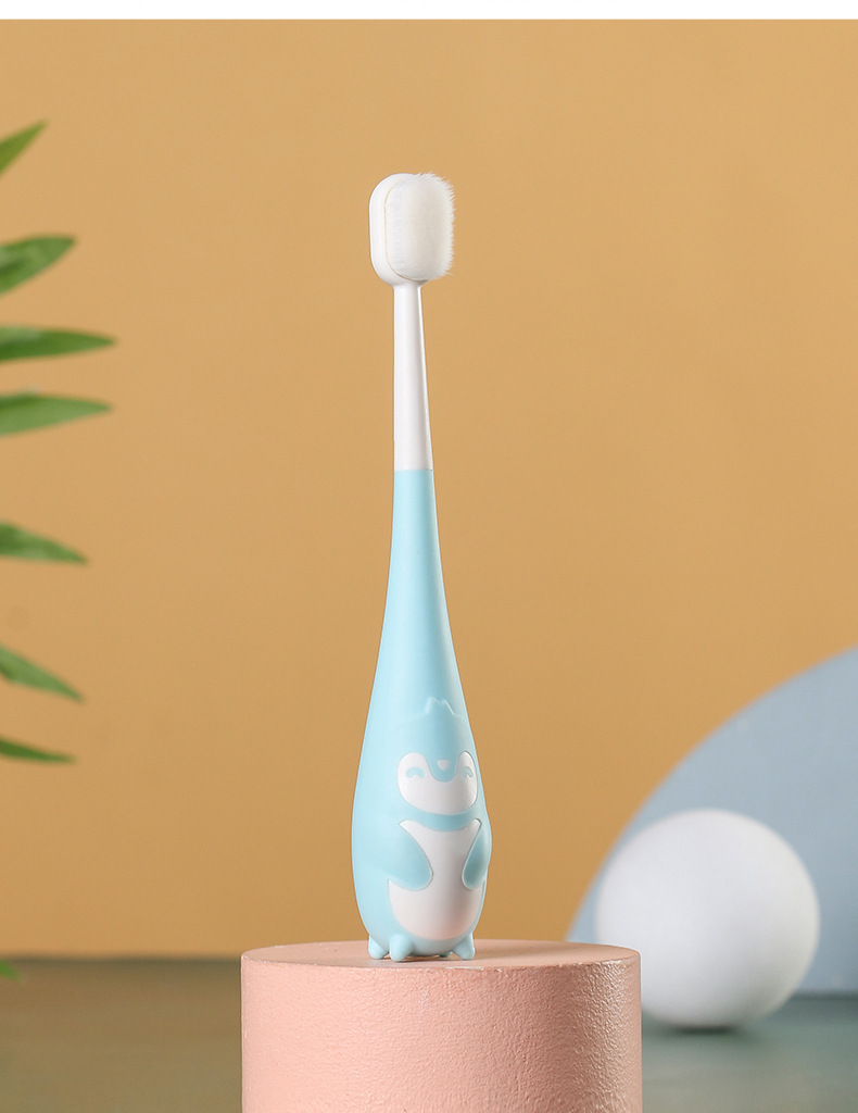 Children 'S Toothbrush U-Shaped Soft Hair 2-3-4-6-7 Years Old Baby And Infant Nipple Silicone U-Shaped Brush Tooth Artifact