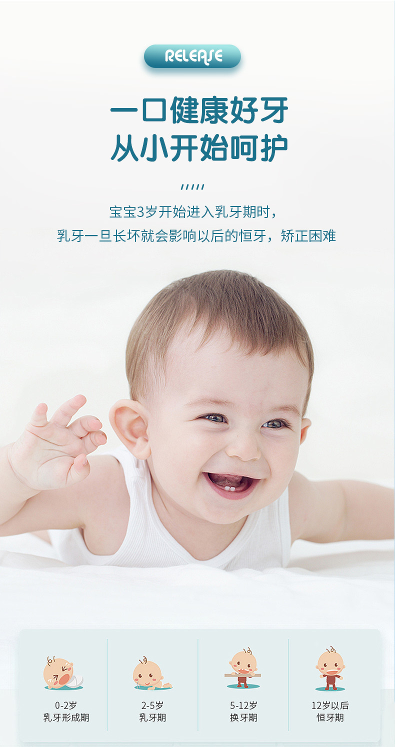 Children 'S Toothbrush U-Shaped Soft Hair 2-3-4-6-7 Years Old Baby And Infant Nipple Silicone U-Shaped Brush Tooth Artifact