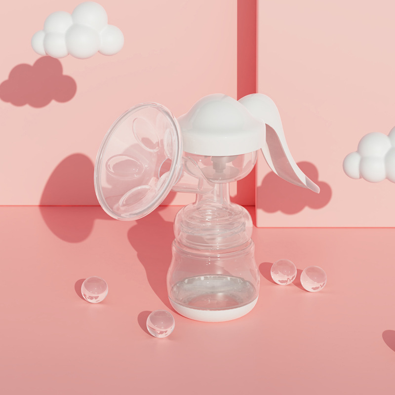 [New Product Sale] Kebao Maternal and Child Manual Breast Pump Breast Pump Mechanical Convenient Breast Pump Maternal and Child