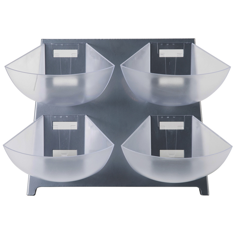 Bar Counter Storage Grid Sugar Bag Milk Capsule Stirring Rod Storage Grid Bar Counter Storage Basket Coffee Shop Storage Box