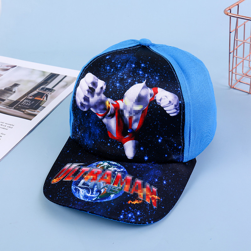 Children&#039;s Hat Spring and Autumn Thin Korean Cartoon Baby Hat Boys&#039; Sun-Proof Baseball Cap Girls&#039; Peaked Cap