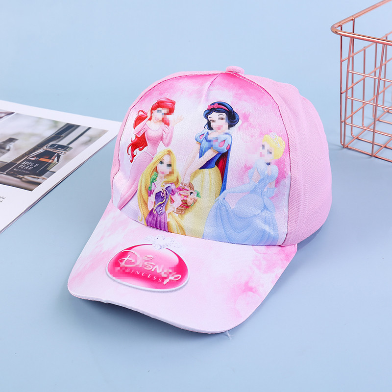 Children's Hat Spring and Autumn Thin Korean Cartoon Baby Hat Boys' Sun-Proof Baseball Cap Girls' Peaked Cap