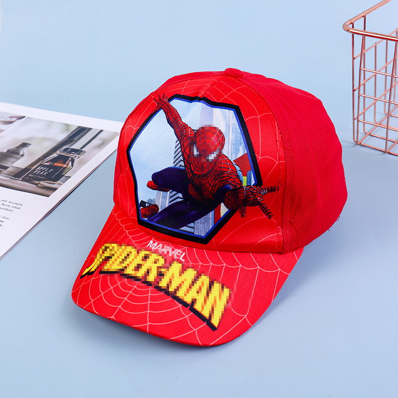 Children's Hat Spring and Autumn Thin Korean Cartoon Baby Hat Boys' Sun-Proof Baseball Cap Girls' Peaked Cap