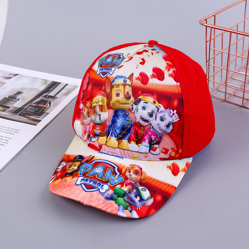 Children's Hat Spring and Autumn Thin Korean Cartoon Baby Hat Boys' Sun-Proof Baseball Cap Girls' Peaked Cap