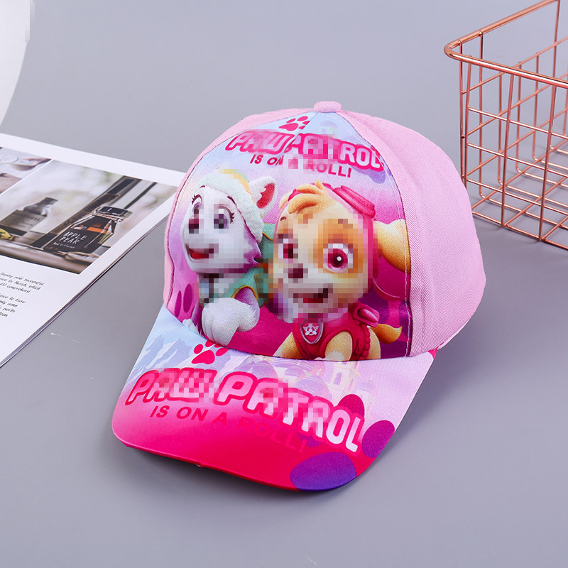 Children's Hat Spring and Autumn Thin Korean Cartoon Baby Hat Boys' Sun-Proof Baseball Cap Girls' Peaked Cap