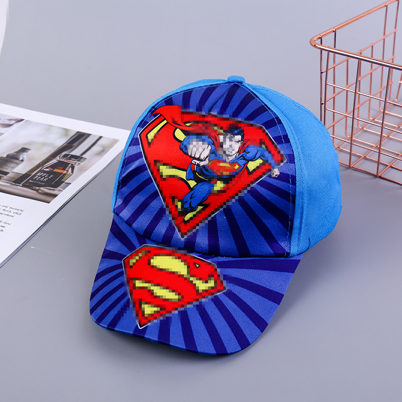Children's Hat Spring and Autumn Thin Korean Cartoon Baby Hat Boys' Sun-Proof Baseball Cap Girls' Peaked Cap