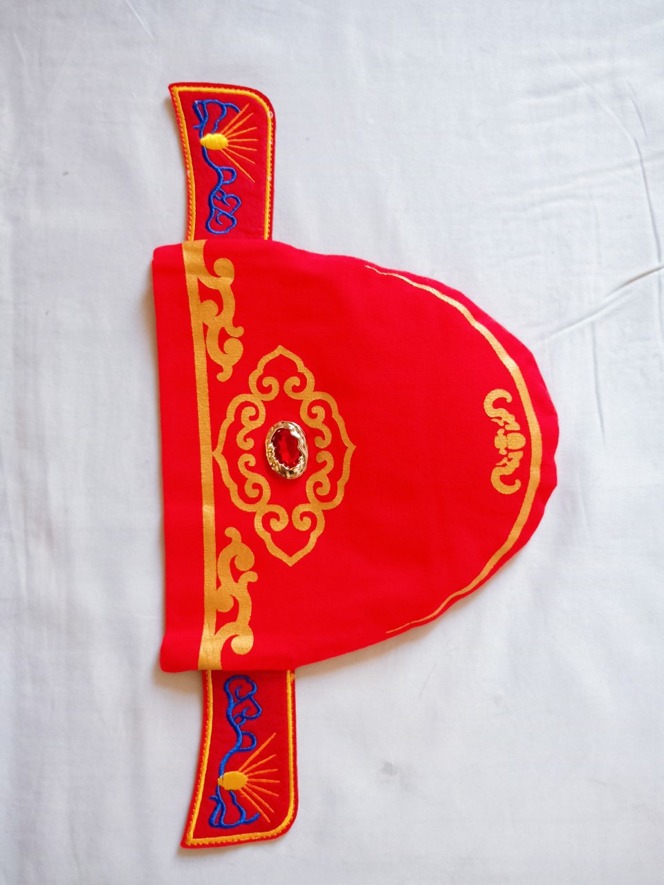 Creative New Baby Hat Red High Elastic Zhuazhou Number One Scholar's Hat Baby Spring Festival Festive Hat Bay Hat Custom Wholesale