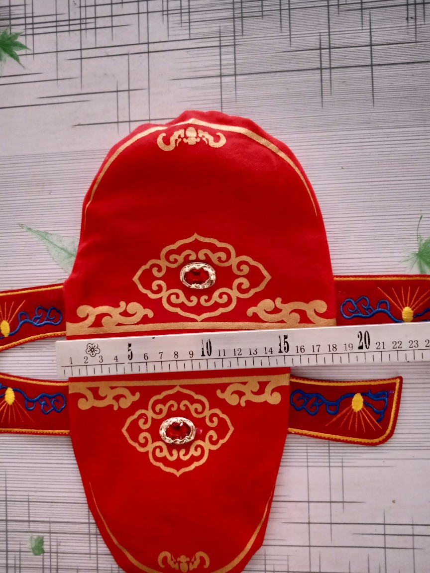 Creative New Baby Hat Red High Elastic Zhuazhou Number One Scholar's Hat Baby Spring Festival Festive Hat Bay Hat Custom Wholesale