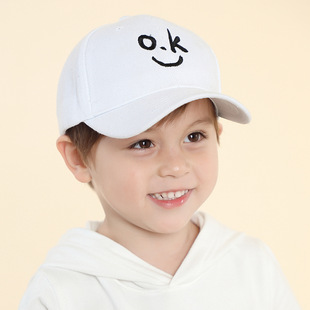 European and American New Ins Cartoon Printing Adjustable Children's Baseball Cap in Stock Wholesale Four Seasons Leisure Baby Hat