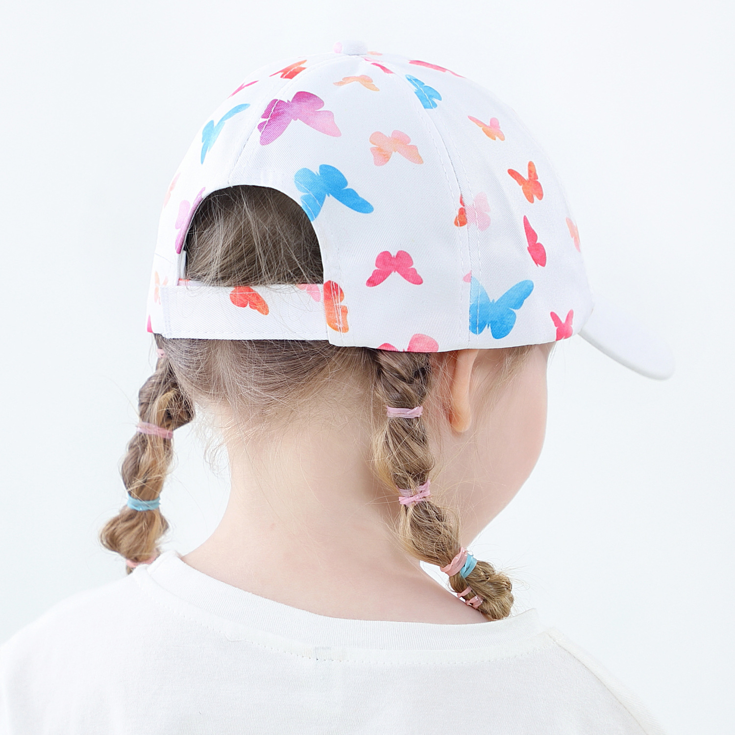 European and American New Ins Cartoon Printing Adjustable Children's Baseball Cap in Stock Wholesale Four Seasons Leisure Baby Hat