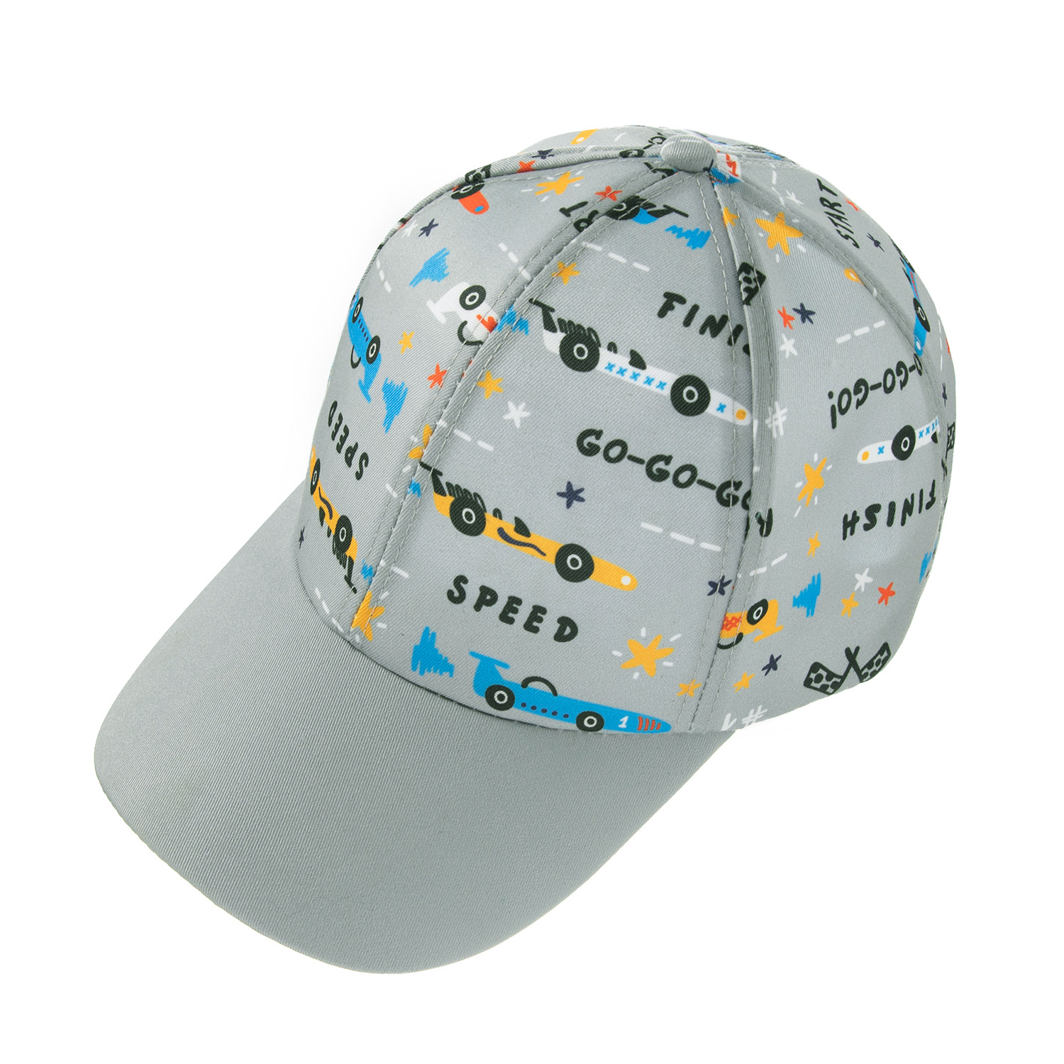 European and American New Ins Cartoon Printing Adjustable Children's Baseball Cap in Stock Wholesale Four Seasons Leisure Baby Hat