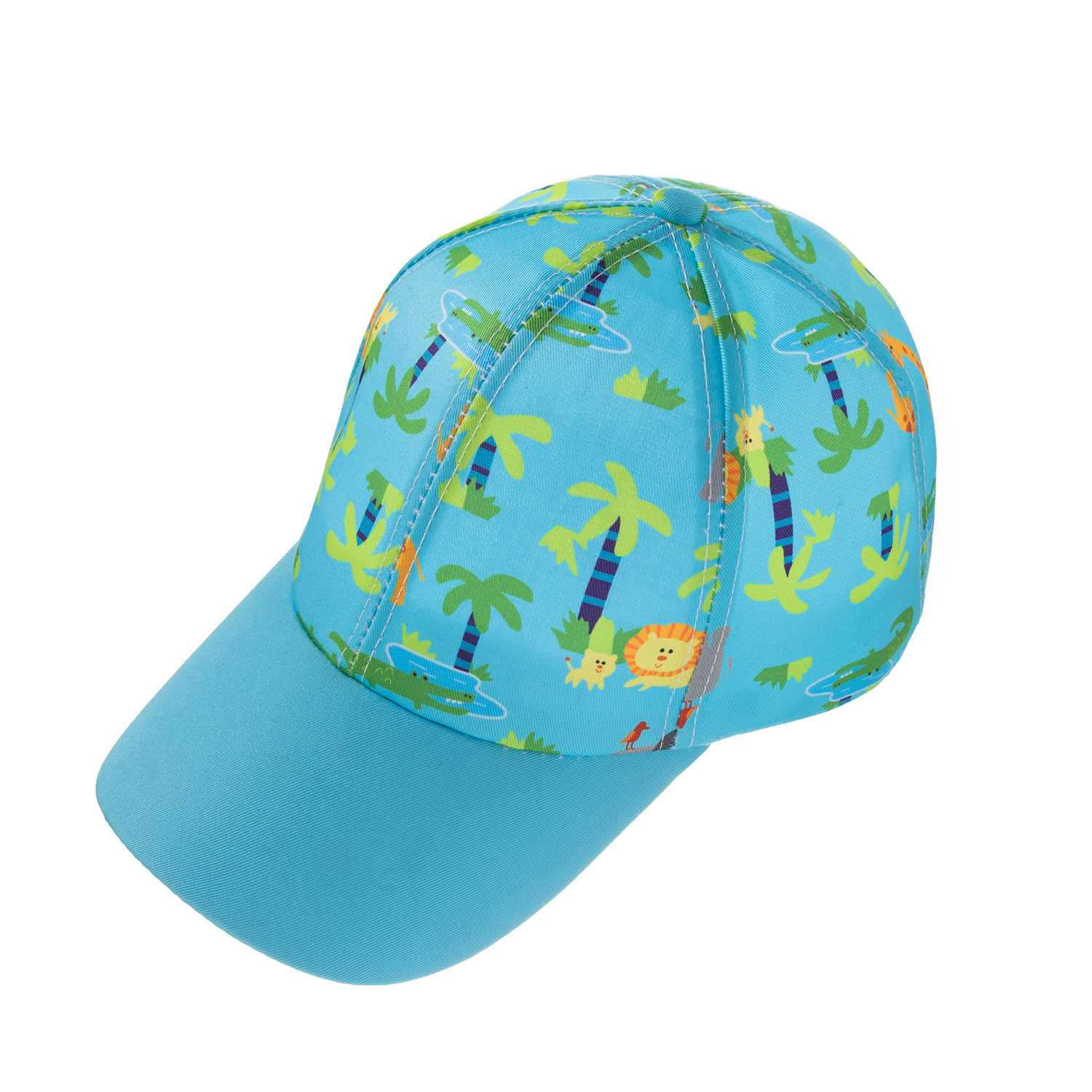 European and American New Ins Cartoon Printing Adjustable Children's Baseball Cap in Stock Wholesale Four Seasons Leisure Baby Hat