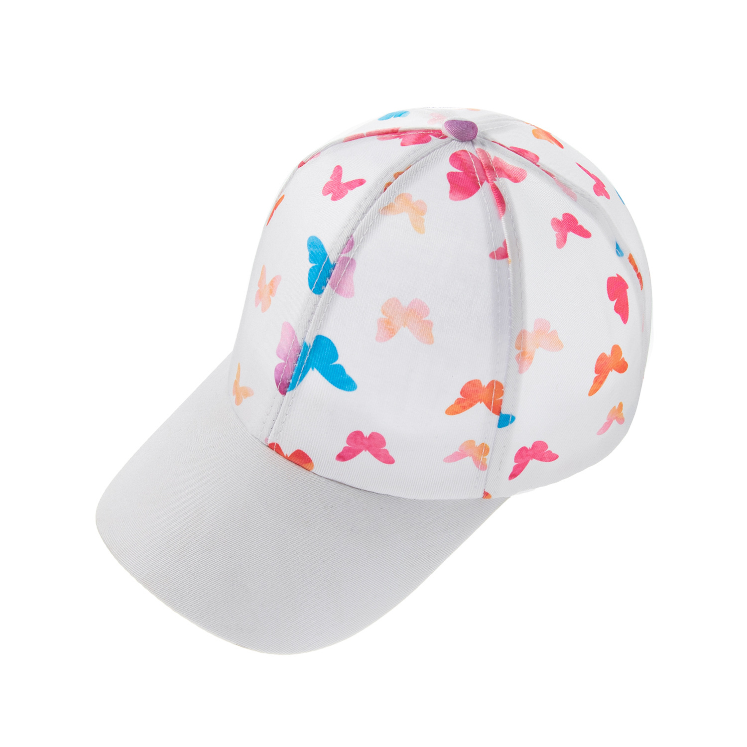 European and American New Ins Cartoon Printing Adjustable Children's Baseball Cap in Stock Wholesale Four Seasons Leisure Baby Hat