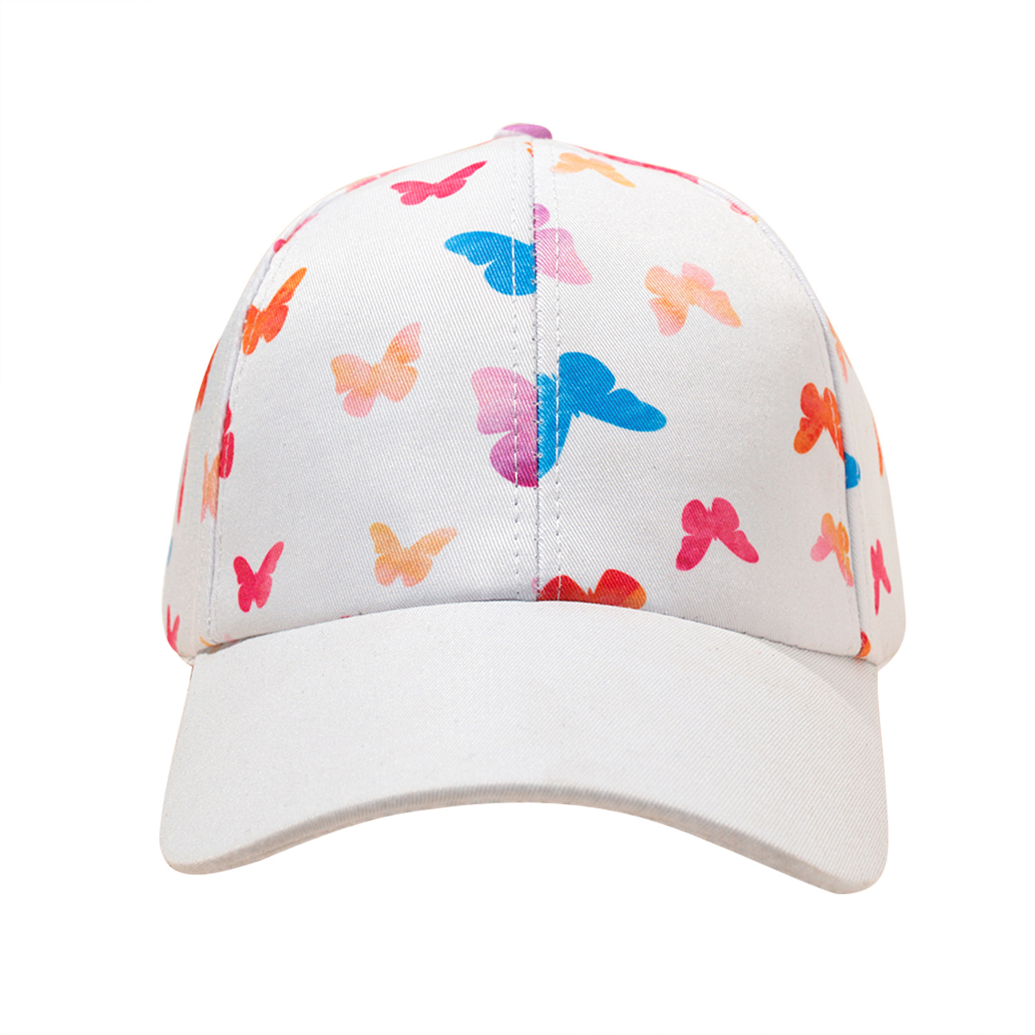 European and American New Ins Cartoon Printing Adjustable Children's Baseball Cap in Stock Wholesale Four Seasons Leisure Baby Hat