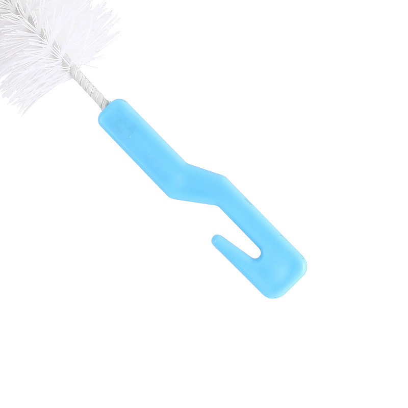 Creative Two-in-One Sponge Long Handle Tea Cup Brush Baby Bottle Brush Pacifier Brush Two-Piece Set Cup Brush Cup Brush Cup Brush