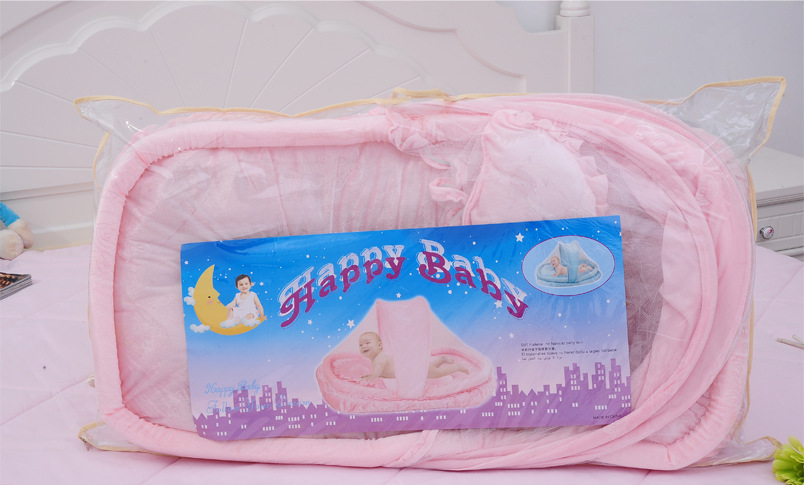 Cross-Border New High-Grade Gold Velvet Babies' Mosquito Net Breathable Baby Mosquito Net Summer Baby Mosquito Net Folding Mosquito Net Cross-Border New High-Grade Gold Velvet Babies' Mosquito Net Breathable Baby Mosquito Net Summer Baby Mosquito Net Folding Mosquito Net