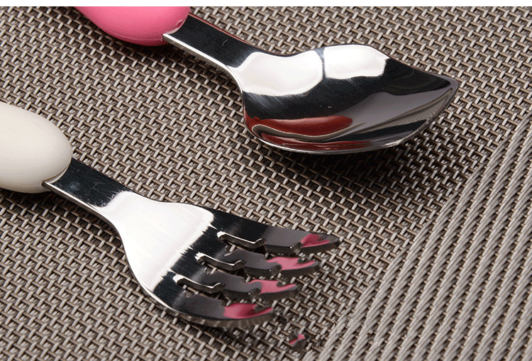 cartoon spoons children's forks spoon Ins lovely handle west cutlery kindergarten rice mouse mother and child store gift cartoon spoons children's forks spoon Ins lovely handle west cutlery kindergarten rice mouse mother and child store gift